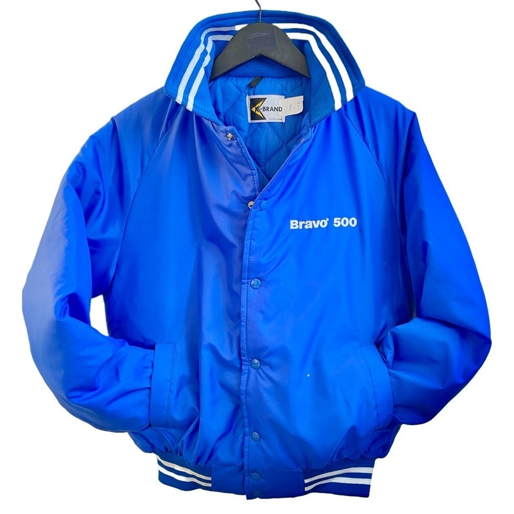 Vintage K Brand Bravo 500 Jacket, Quilt Lined, Made in Canada, Blue, Men’s Small - Picture 3 of 11